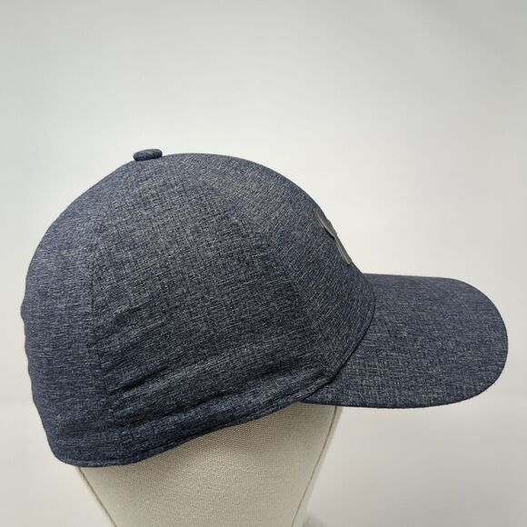 Under Armour CoolSwitch Fitted Hat Blue M/L Logo 6 Panel Outdoor - Picture 4 of 8